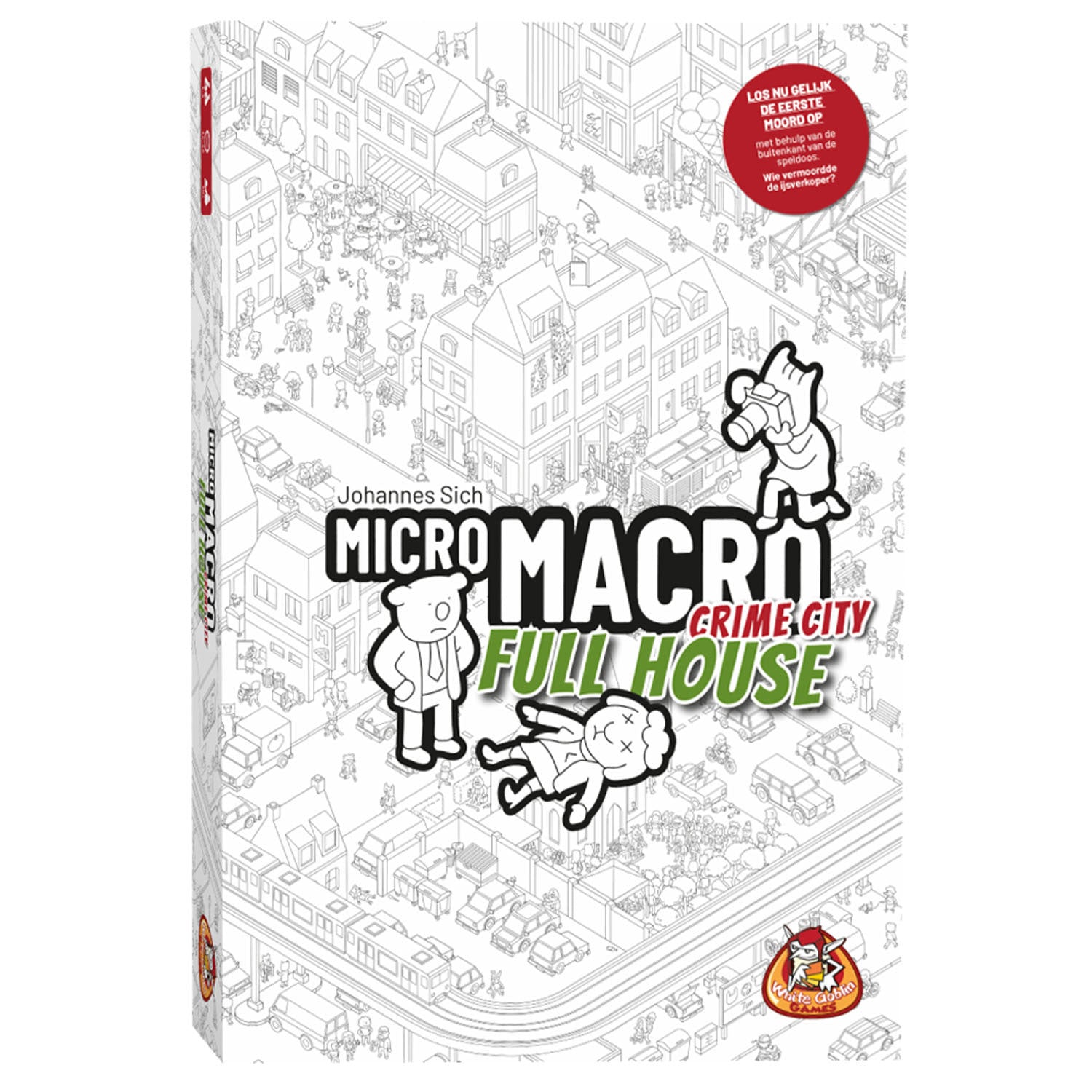 White goblin games micromacro: crime city full house