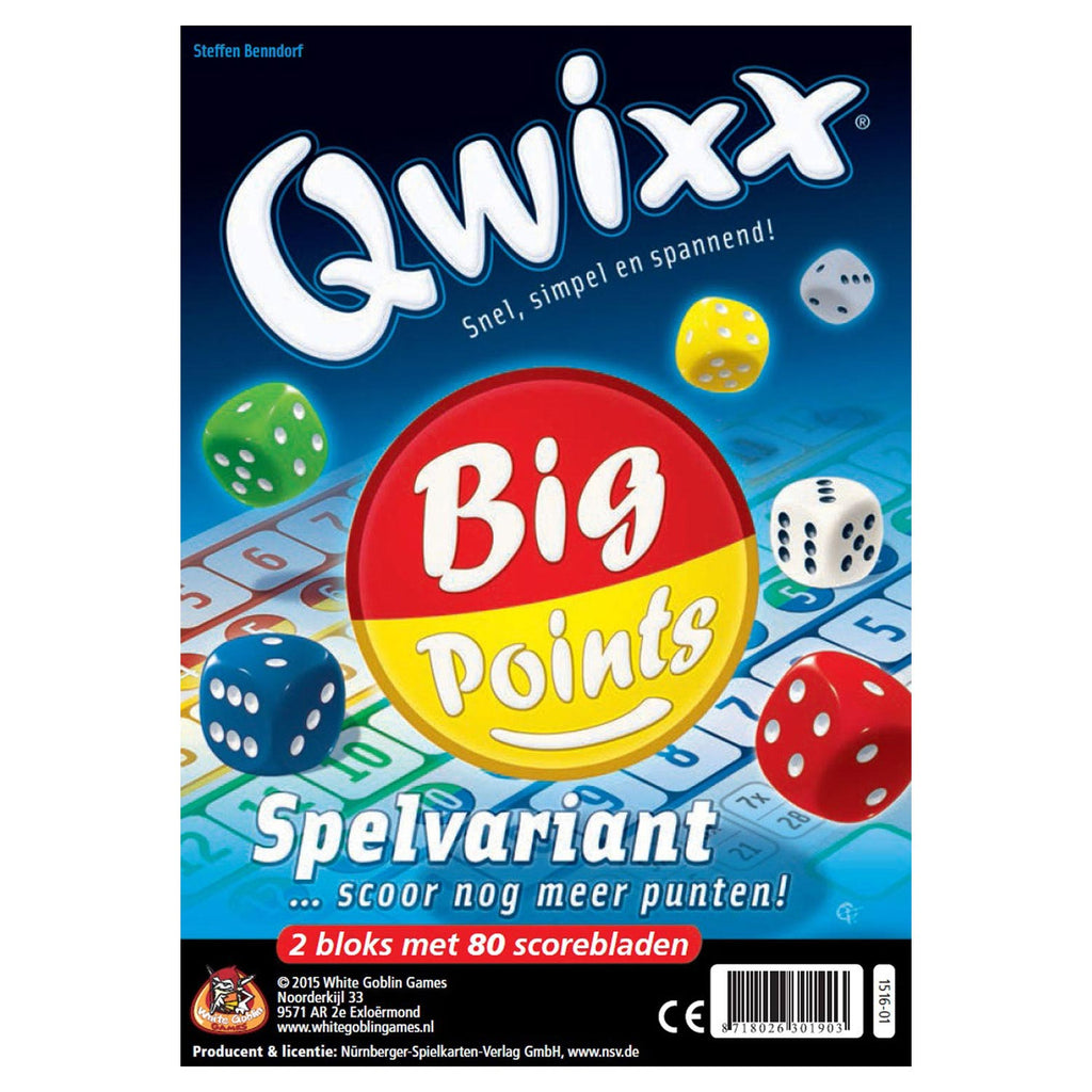 White goblin games qwixx big point