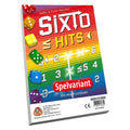 White goblin games - sixto: hits - dobbelspel - 1 tot 6 spelers - uitbreiding - nieuwe mogelijkheden tot scoren - voor rekenplezier