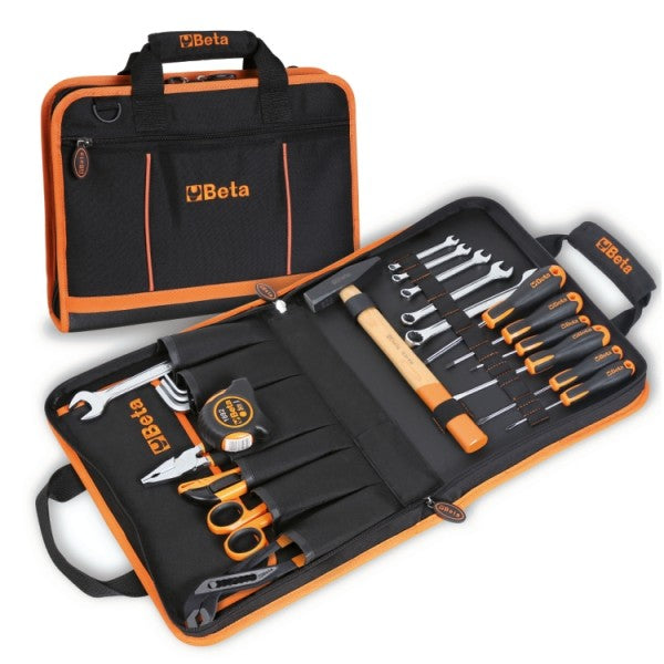 Beta 27-teiliges Werkzeugset in Rolltasche