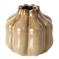 Boltze home vaas bruin ø12,5xh11,3cm