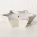 Boltze home kaarsenpot ster ø14xh5cm