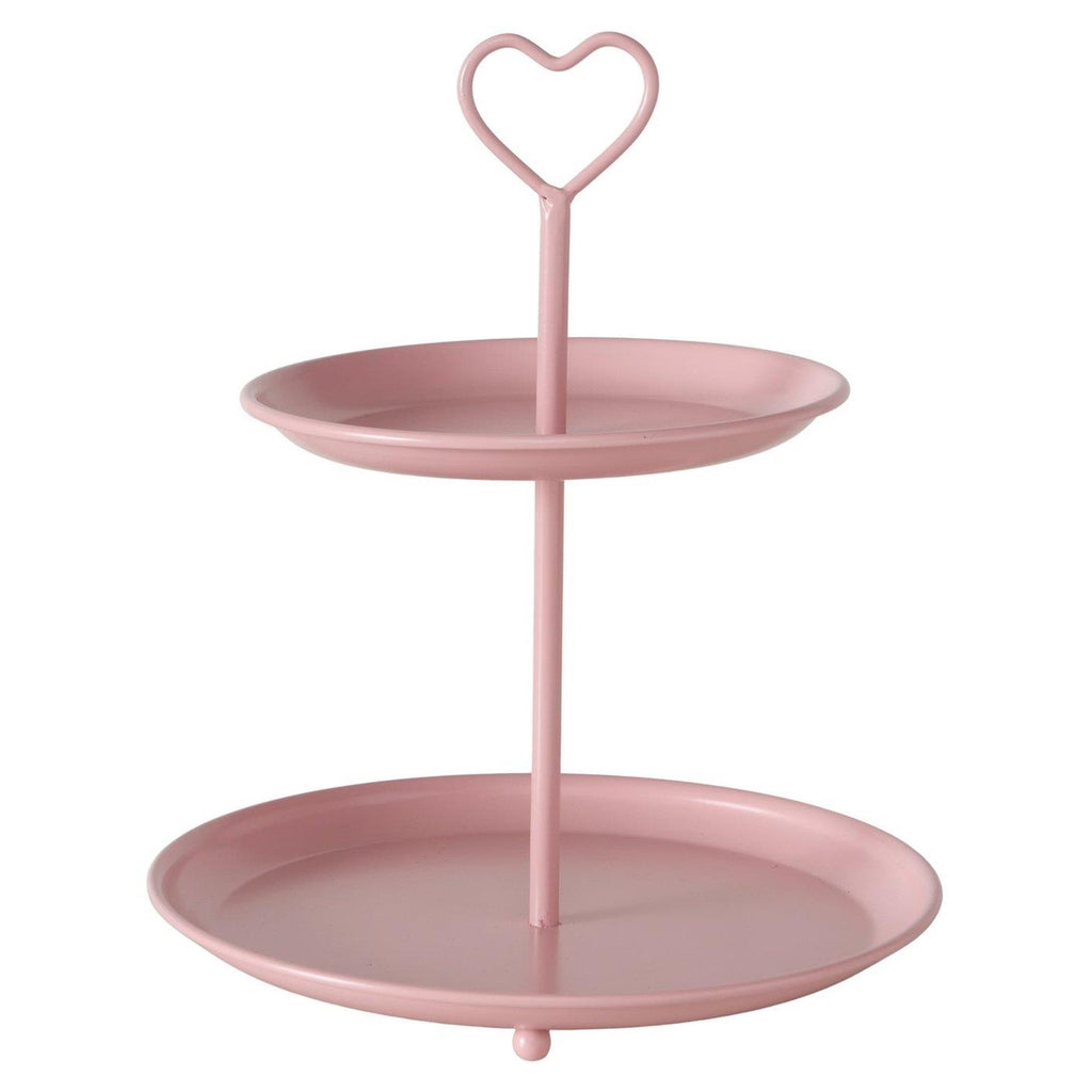 Boltze home etagère roze ø21xh25cm