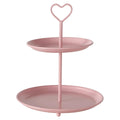 Boltze home etagère roze ø21xh25cm