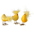 Boltze home figuur kip henny 4x3x5,5cm