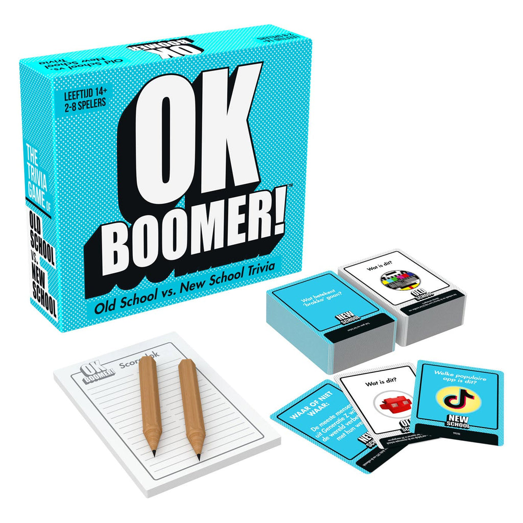 Goliath OK Boomer-Spiel: Quiz über alte und neue Schulen