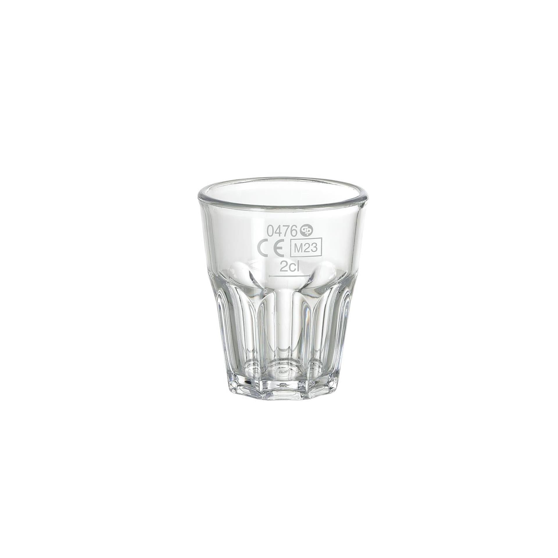 Duni kunststof shotglas any day 3cl 6st