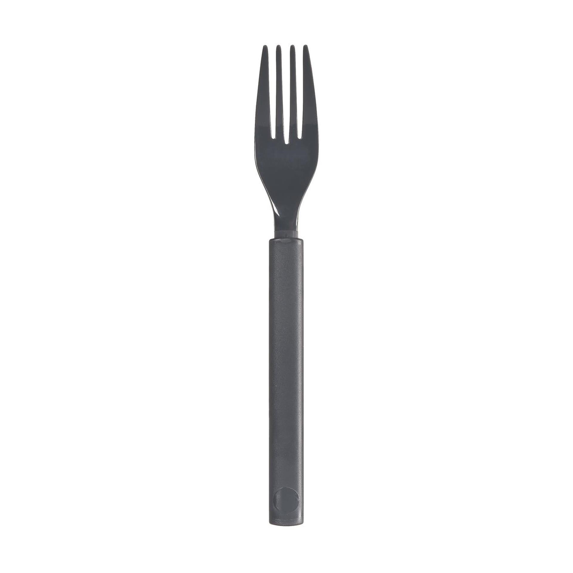 Duni kunststof vorken granite 18cm 6st