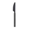 Duni kunststof mes granite herbruikbaar 19cm doosje a 6 stuks