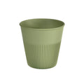 Duni kunststof beker hot stripes green 24cl