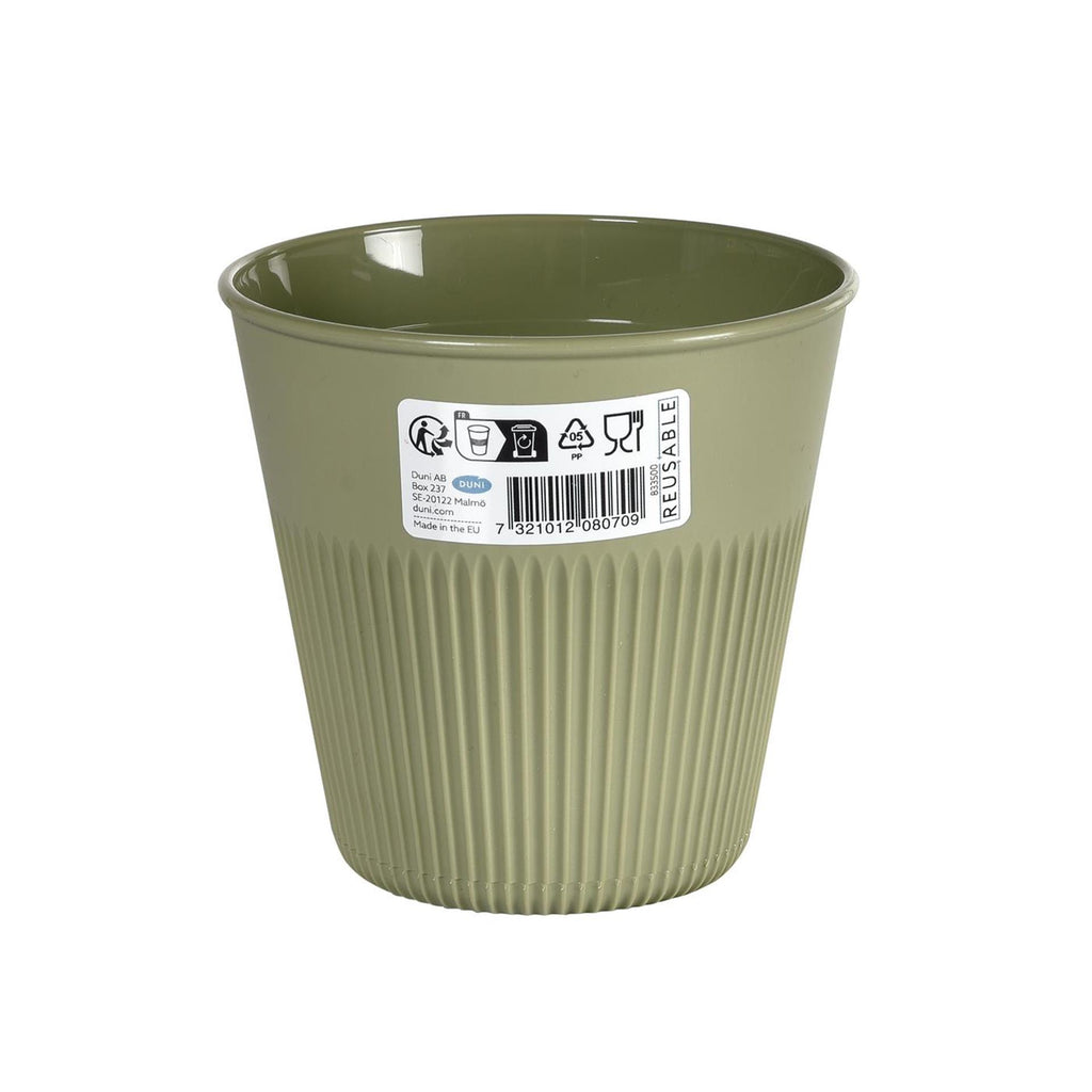 Duni kunststof beker hot stripes 24cl