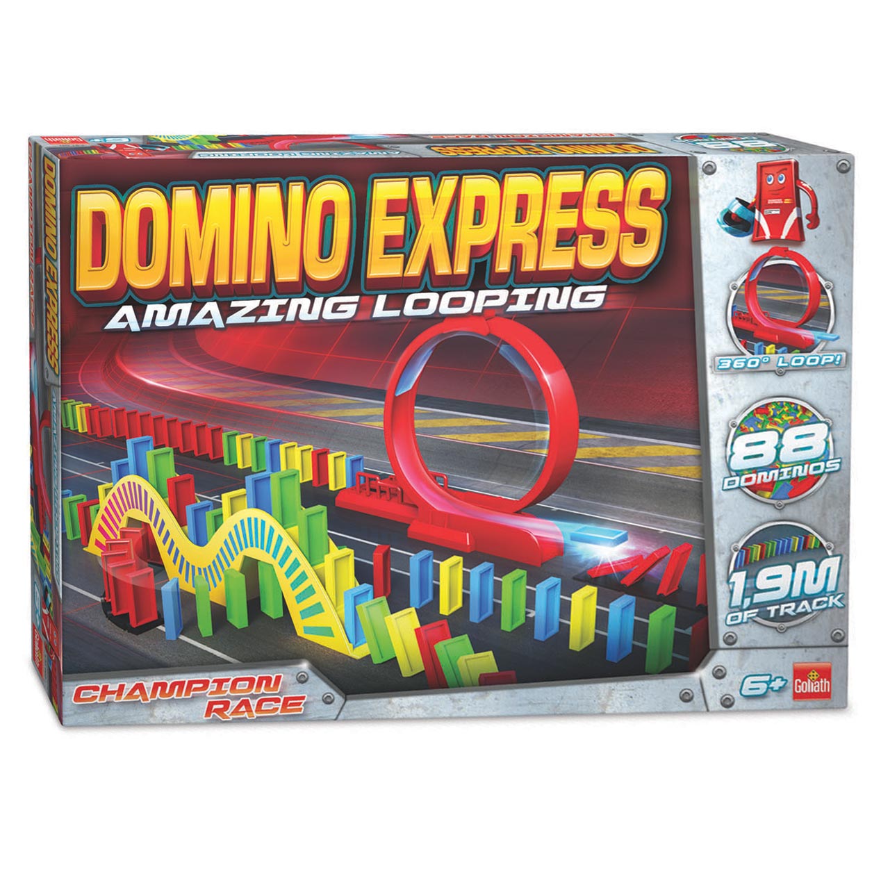 Domino Express – eine atemberaubende Schleife