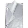Tissuepapier, vel 50x70 cm, 14 gr, zilver, 25 vel 1 doos