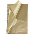 Tissuepapier, vel 50x70 cm, 17 gr, goud, 25 vel 1 doos