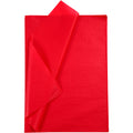 Tissuepapier, vel 50x70 cm, 17 gr, rood, 25 vel 1 doos