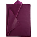 Tissuepapier, vel 50x70 cm, 17 gr, bordeaux, 25 vel 1 doos