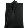 Tissuepapier, vel 50x70 cm, 17 gr, zwart, 25 vel 1 doos