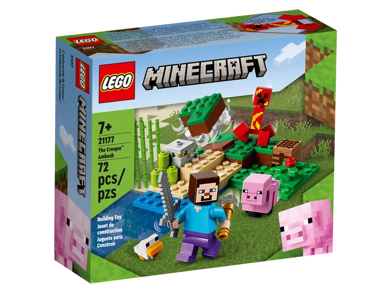 Lego Minecraft 21177 der Creeper Hinterhalt