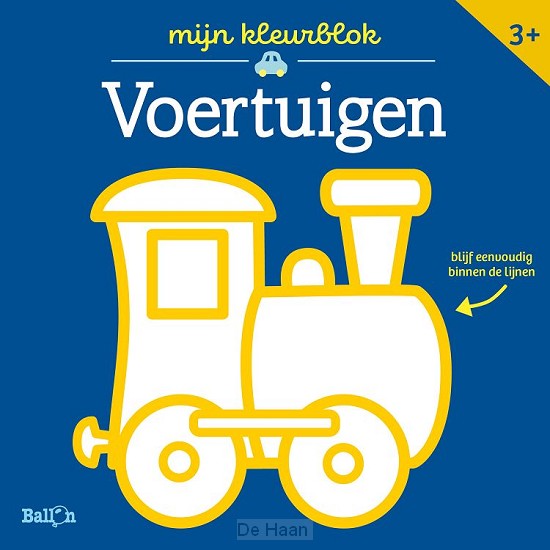 De ballon ballon mijn kleurboek voertuigen