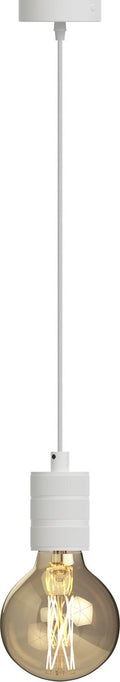 Calex retro pendel - industrieel hanglamp - e27 fitting - wit - excl. lichtbron