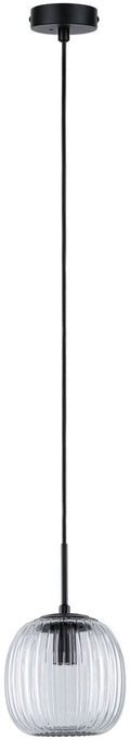 Paulmann led-hanglamp ruya e14 max. 20w glas, zwart mat