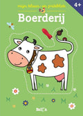 De ballon kleur en prikblok boerderij