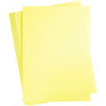 Gekleurd karton, a2, vel 420x594 mm, 180 gr, lichtgeel, 100 vel 1 doos