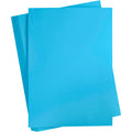 Gekleurd karton, a2, vel 420x594 mm, 180 gr, turquoise, 100 vel 1 doos