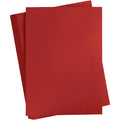 Gekleurd karton, a2, vel 420x594 mm, 180 gr, donkerrood, 100 vel 1 doos