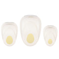 Vaessen creative pons set - figuurpons - eieren - 3 st. - 1,2 tot 3,7 cm
