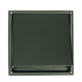 Renson 1066436 - zwart inox dampkaprooster type 641 ø100mm, opbouw | 2 stuks