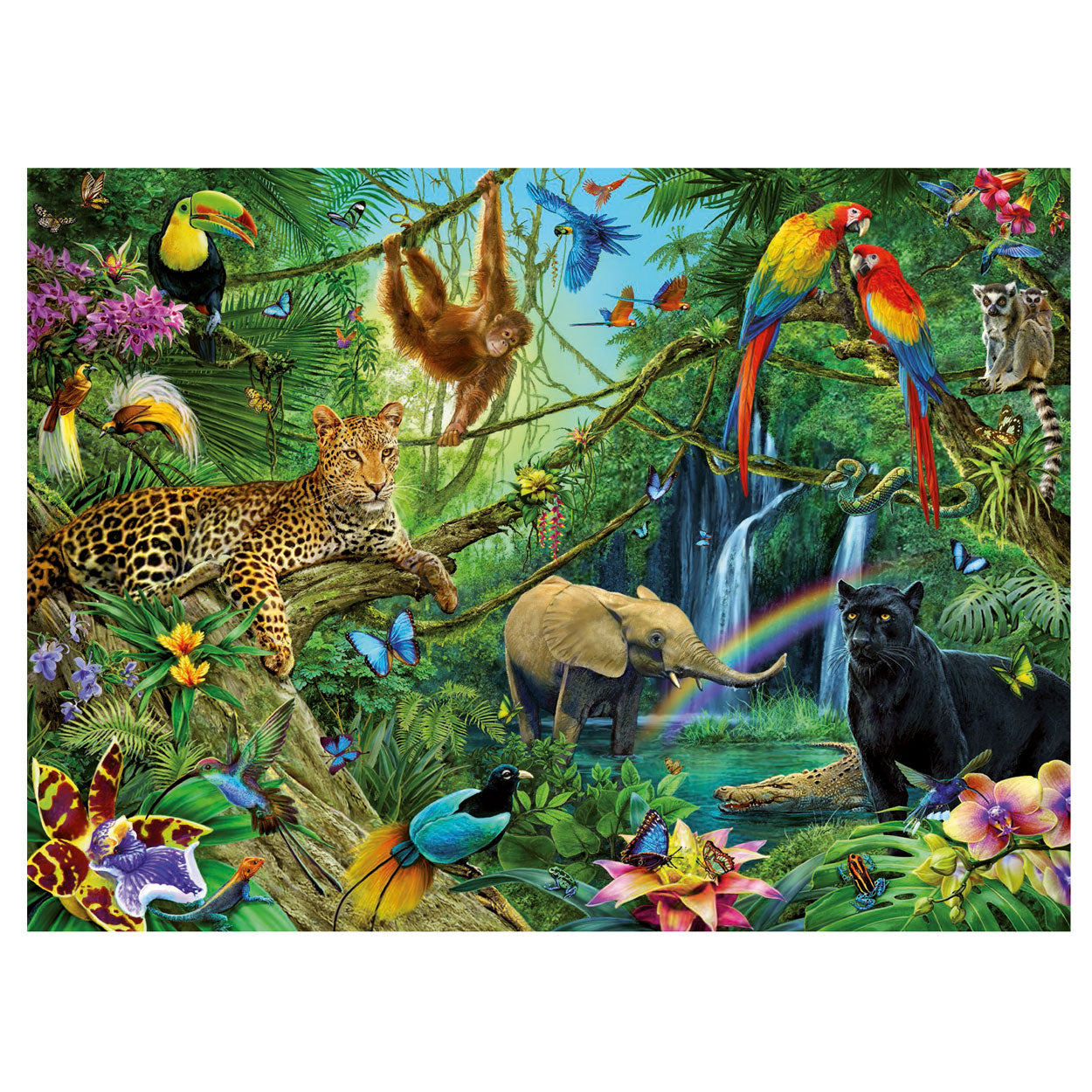 Ravensburger jungle 200pcs xxl