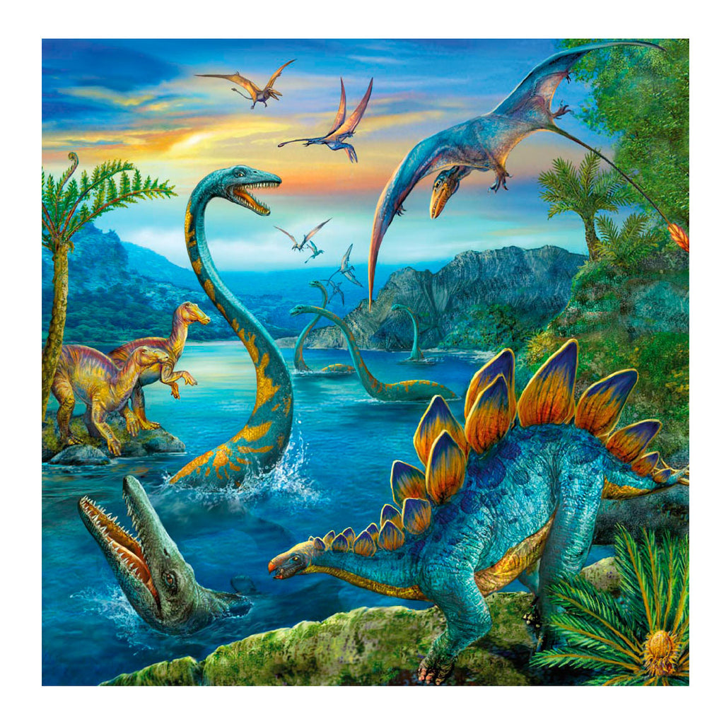 Ravensburger Dinosaurier, 3x49Stk.