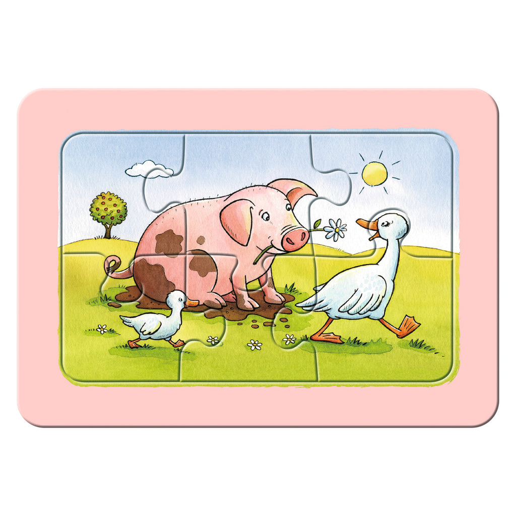 Ravensburger goede vrienden - my first puzzels - 3x6 stukjes - kinderpuzzel