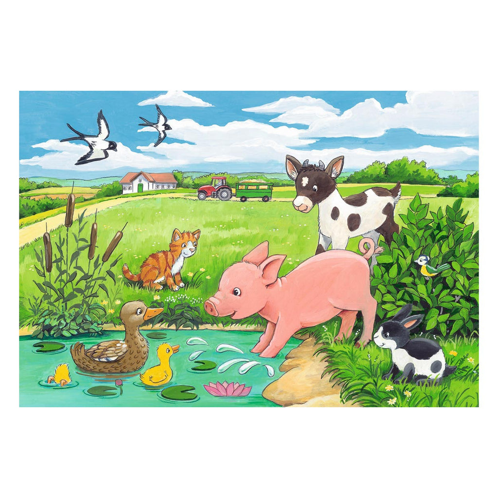 Ravensburger Jungtiere auf dem Land, 2x12 Stück.