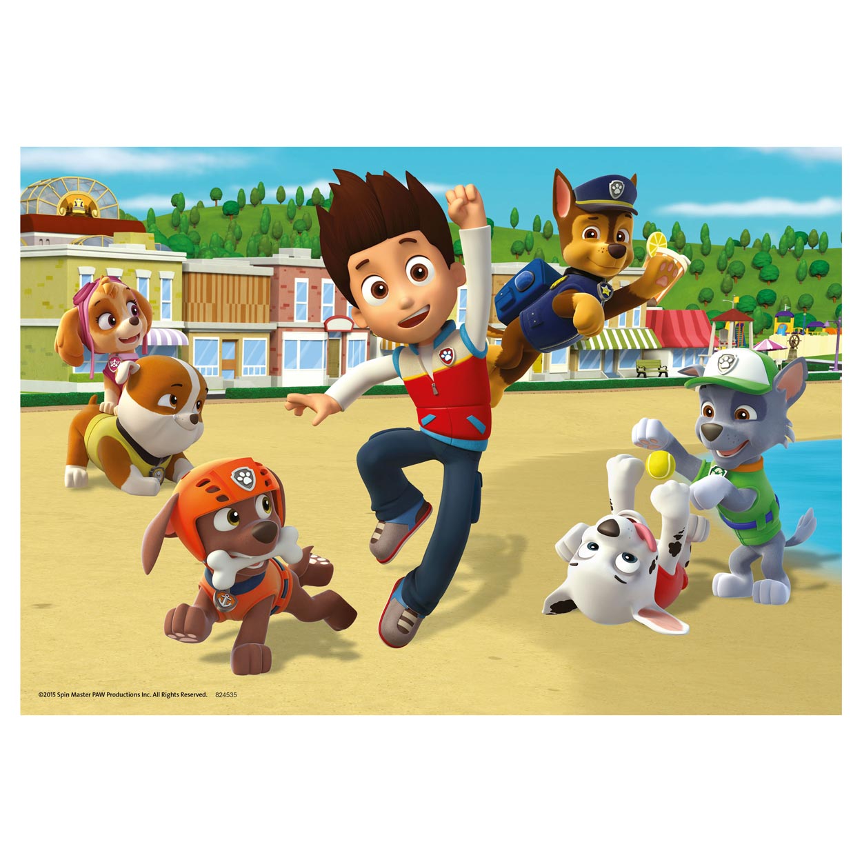 Ravensburger Paw Patrol Puzzle - Mutige Hunde, 2x24 Teile.