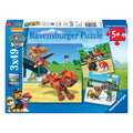 Ravensburger Paw Patrol Puzzle - Team auf 4 Beinen, 3x49 Steine.