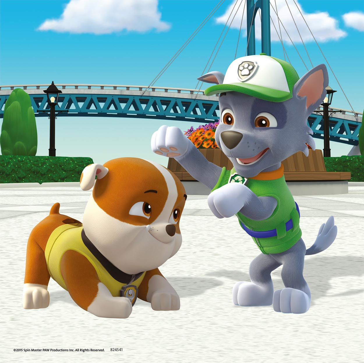Ravensburger Paw Patrol Puzzle - Team auf 4 Beinen, 3x49 Steine.