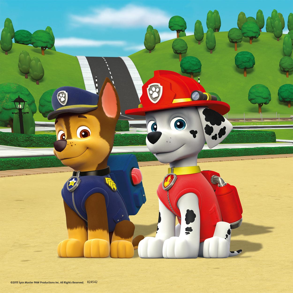 Ravensburger Paw Patrol Puzzle - Team auf 4 Beinen, 3x49 Steine.