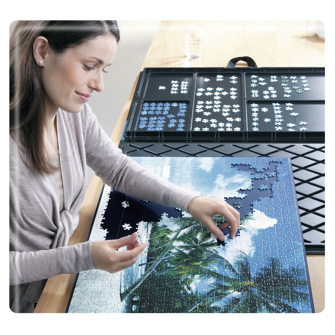 Puzzle-Speicherordner, 300 - 1000 Teile.