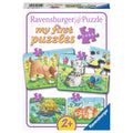 Ravensburger niedliches Haustier-Puzzle, 4-in-1