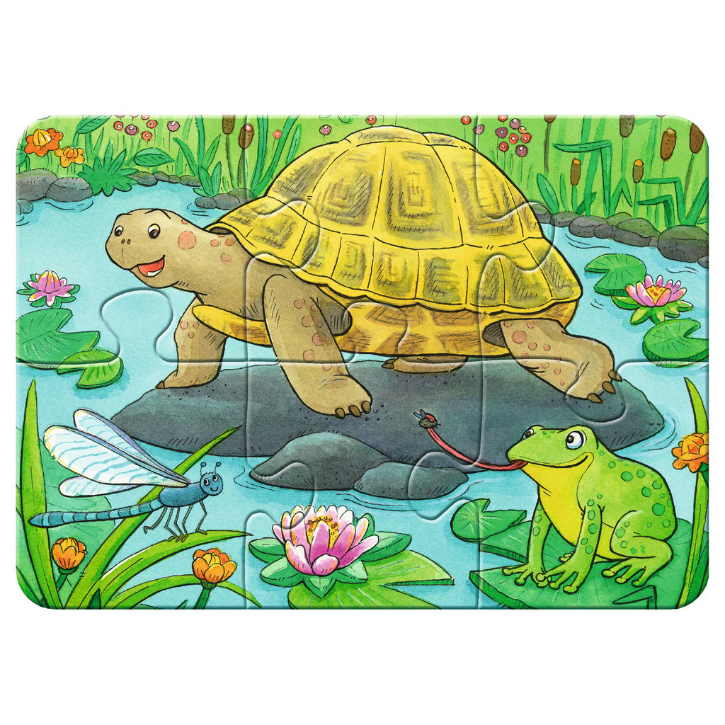 Ravensburger niedliches Haustier-Puzzle, 4-in-1
