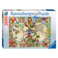 Ravensburger Puzzle Weltkarte Flora und Fauna, 3000 Teile.