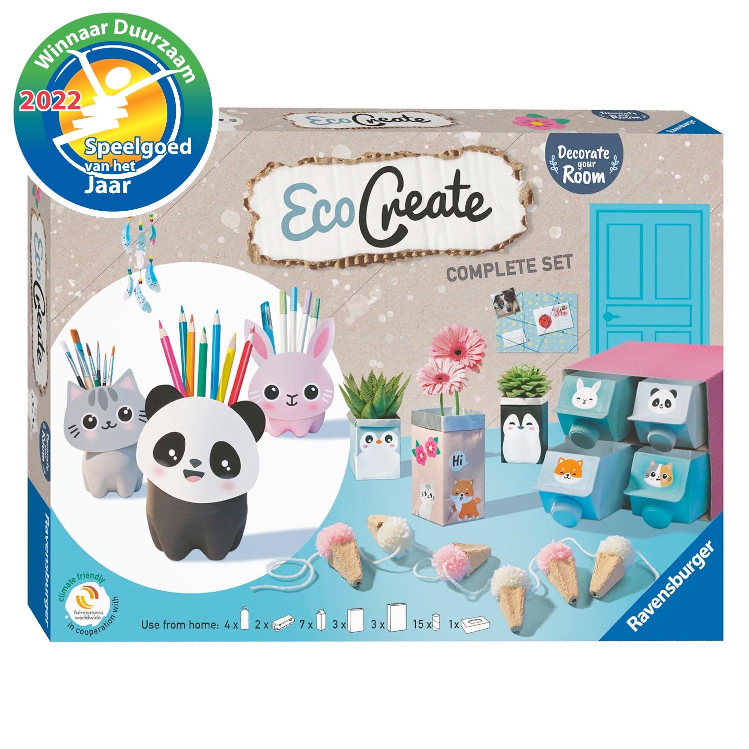 Ecocreate Maxi – Dekorieren Sie mein Zimmerhandwerksset