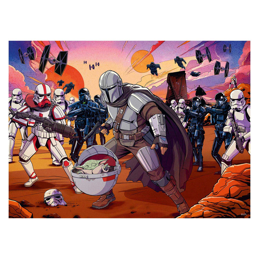 Ravensburger The Mandalorian – Der Showdown (200-teiliges Puzzle)