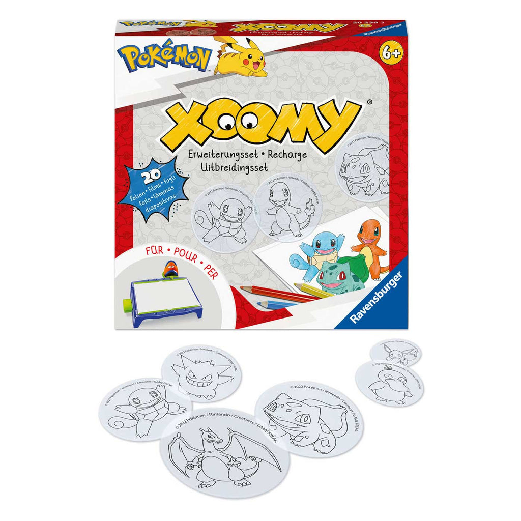 Ravensburger Xoomy Nachfüllpackung – Pokémon