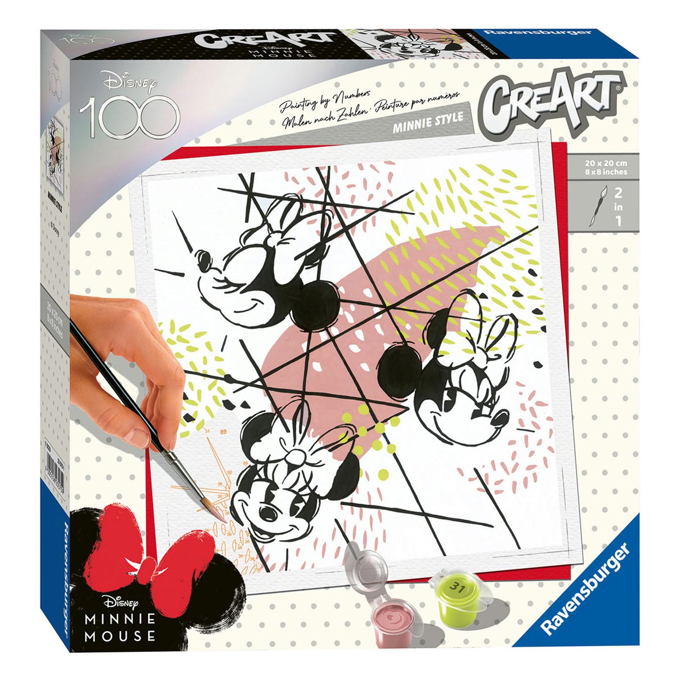 Ravensburger Creart – Disney 100 Jahre Minnie Maus 2