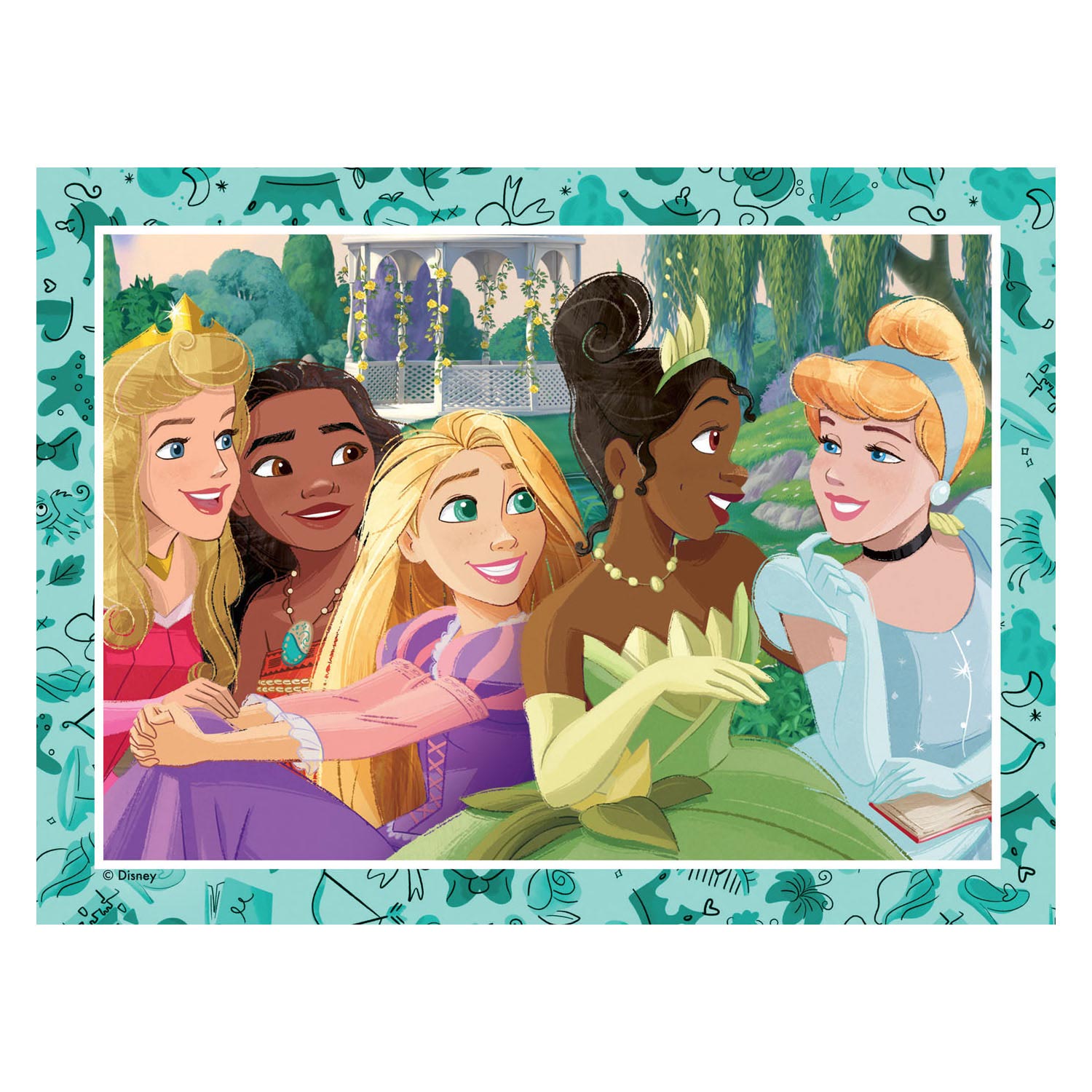 Ravensburger Puzzles Disney Prinzessin, 4 in 1