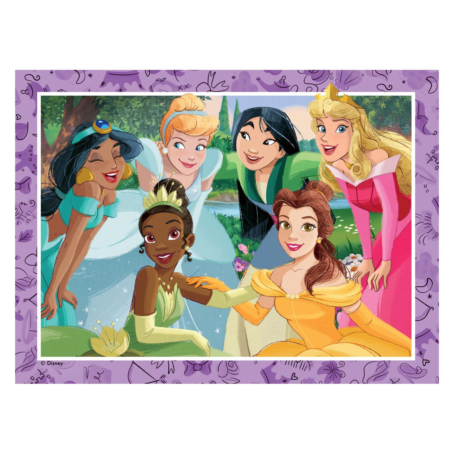 Ravensburger Puzzles Disney Prinzessin, 4 in 1