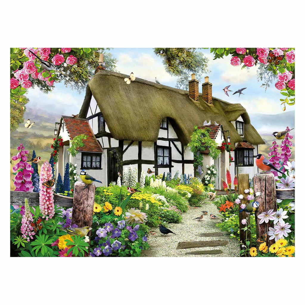 Ravensburger - Puzzle Idyllisches Häuschen 500 Teile.